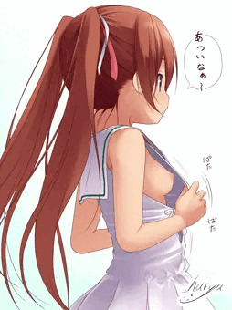 金曜日の微エロ　１１週目　Libeccio『あついなぁ～』