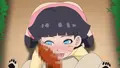 ワンちゃんに頬ずりするヒマワリ