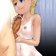 ろり、シャワー室にて