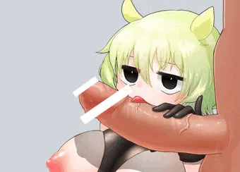 ゆるふわ金髪娘フェラ