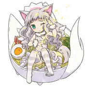 ひやしぶっかけしおにゃ～めん