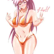 アーチェちゃんにきわどい水着♡