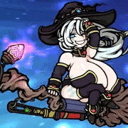 空飛ぶ魔女