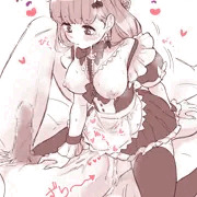 メイド服で朝のがんばり体操50往復。がんばり+2点
