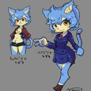 オリジナルのメスケモちゃん