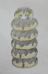 お菓子拘束その4 チョコドーナツ