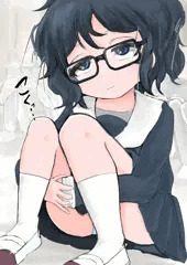 眠たすぎて気づいていない子