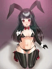 逆バニーさん