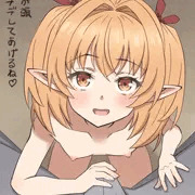 撫でる