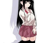 考えてる女の子