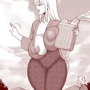 村の男衆のオナネタ人気No.1の慧音先生