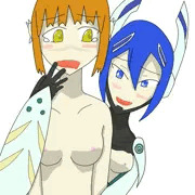 ヒュマ子とキャス子