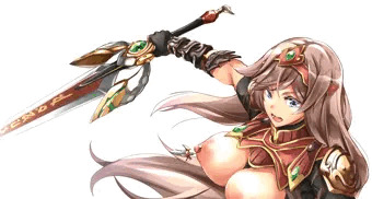 エロ衣装女剣士