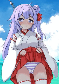 【Skeb】ユニコーンにぱんつを見せてもらう