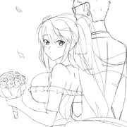 新作のラフ