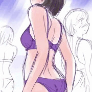 最近描いたもの（露出系）