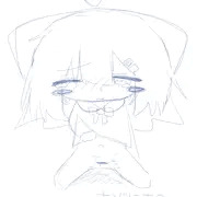 謎落書き