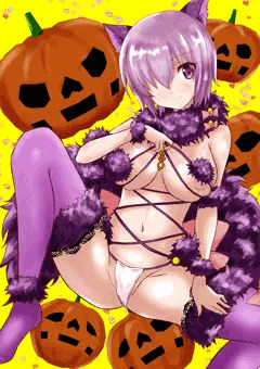 マシュちゃんの乳出しアピール