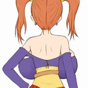ゼシカの背中
