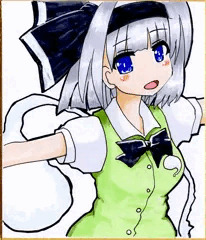 例大祭で売る色紙絵の新しいもの。