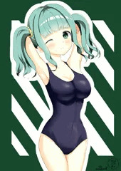 スク水JCさな
