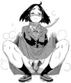 毛深いさん（ver.mono）