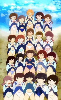私立あらま学園　女生徒たち