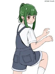 オーバーオール緑子