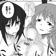 【リクエスト作品】篠ノ之姉妹のダブルパイズリ