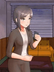「新興宗教の罠！？嫌ぁ～～っ！！私の心と身体を変態改造しないで！～女性記者の悲劇～」次回作ヒロインの鈴子です