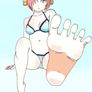 フランちゃんの足の裏