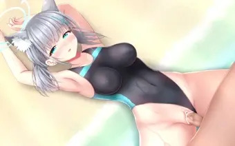 水着シロコちゃんと子作りえっちしたい♡