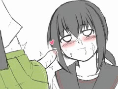 主砲整備のお手伝いをする吹雪ちゃん