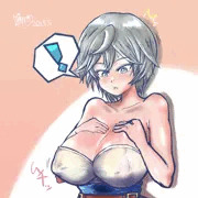 大きいのを悩む淑女は美しい