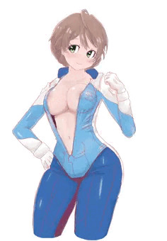 ライダースーツ歌織さん