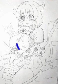えっちなバイト活動に明け暮れるミノス。