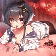 チョコとえっちな時津風ちゃん、、、🍫♥