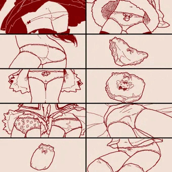 手書きパンツ５