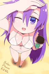 白ビキニあぎりさん