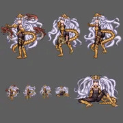 メドゥーサお尻強調ドット絵