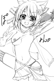 バジラさん落書き