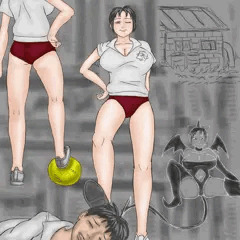 悪戯妹、逆NTR遊び　赤ブルマ版　その３