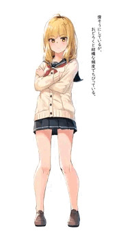 ものすごくビビりなギャル