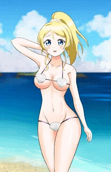 貝殻ビキニ　エリーチカ