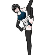 開脚メイド