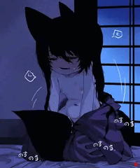 数百年処女こじらせて尻尾にまたがって腰を使うとかいう変なやり方を覚えてしまったのじゃロリ狐娘のイラストです