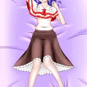 [東方] 永江衣玖さん抱きまくら風
