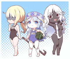 夏だ水着だナイトレイン