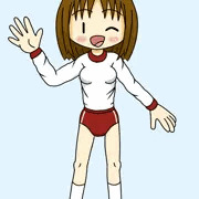 体操着線目ちゃん（仮）