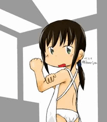 吹雪さん裸エプロン